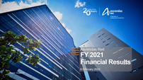 Ascendas Reit's FY 2021 Financial Results Webcast 